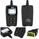JDiag OBD2 Auto Diagnosegerät OBD II Code Scanner EOBD für alle Fahrzeug ab 2000 mit OBD II Protokolle, mit standard 16-pin OBD-II Schnittstelle für Lesen und Löschen von Fehlercodes，Batterietest - 7