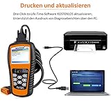 NEXPEAK OBD2 Diagnosegerät, OBDII NX501 KFZ-Fehlercode-Lesegerät Motorlichtscangerät für die meisten OBD2 Protokoll Fahrzeuge seit 2003 - 7