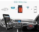 AUTOGEN® OBD2 WiFi Adapter Diagnosegerät, ELM327 II mit iOS/Android/Windows, Wireless Auto Scanner Interface, für Car PKWs KFZs - 3