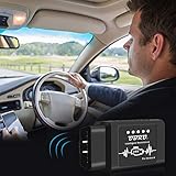 UBRU OBD2 Bluetooth Adapter, OBDII Diagnose Scanner Engine Code Reader OBDII-Code Leser Motorkontrollleuchte Diagnosegerät für Android Windows Geräten Kompatibel ist - 7