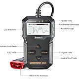 AstroAI OBD2 Diagnosegerät Scanner Klassischer und Universeller OBD II Scanner für den Motor zur Fehlerauslese mit Deutschem Handbuch - 2