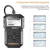 AstroAI OBD2 Diagnosegerät Scanner Klassischer und Universeller OBD II Scanner für den Motor zur Fehlerauslese mit Deutschem Handbuch - 3