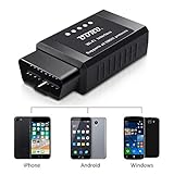 UBRU OBD2 Diagnosegerät, Mini WiFi OBD2 Auto Diagnosegerät für Android Smartphones IOS und Windows Auto Diagnose OBD2 Scanner Code Reader für die meisten Autos & LKW - 4
